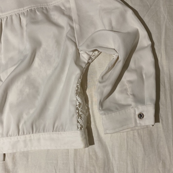 Lace white light jacket - Picture 6 of 6